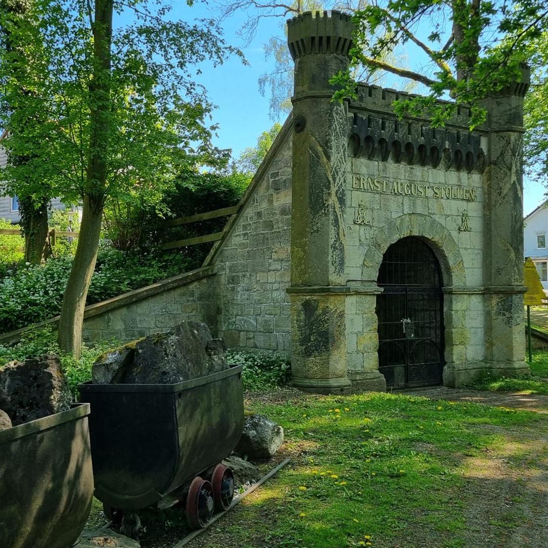 Mundloch des Ernst August Stollens in Gittelde